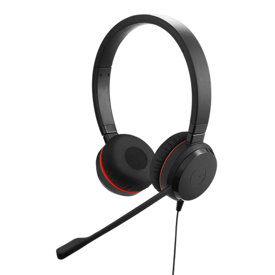 JABRA JB01-4999-823-169 | EVOLVE 20 STEREO MS | USB C /USB A | CLEARER CONVERSATION FOR GREATER EFFICIENCY | ALL-DAY COMFORT | MANAGE CALLS EASILY | PLUG AND PLAY CONNECTIVITY | 6 MONTHS WARRANTY HEADSET