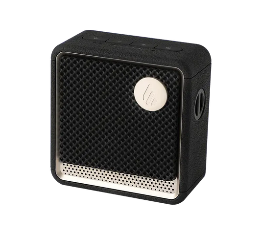 EDIFIER ES20 BLACK | PORTABLE BLUETOOTH SPEAKER | 6W RMS OUTPUT | 43MM FULL-RANGE DRIVER | 55MM PASSIVE BASS RADIATOR | BLUETOOTH 5.4 | IP67 DUST & WATER RESISTANT | UP TO 15HRS BATTERY LIFE | BUILT-IN MIC | STEREO PAIRING | 6 MONTHS WARRANTY SPEAKER |