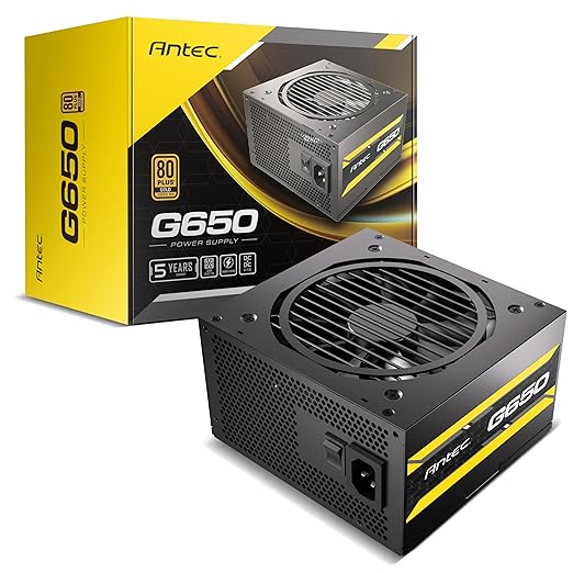 ANTEC G650TH | 650W | 80+ GOLd | FULLY-MODULAR | 12 MONTHS WARRANTY POWER SUPPLY UNITS