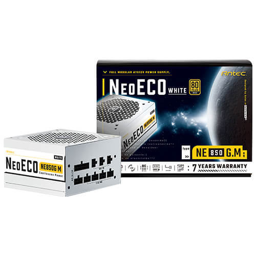 ANTEC NE 850GOLD- M WHITE | 850W | 80+ GOLd | FULLY-MODULAR | 12 MONTHS WARRANTY POWER SUPPLY UNITS