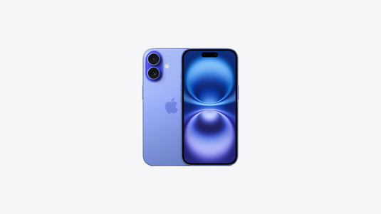 APPLE IPHONE 16 128GB UM | ULTRAMARINE | A18 CHIP | 6 CORE CPU | 5 CORE GPU | 16  CORE NEURAL ENGINE | 128GB STORAGE | 6.1" SUPER RETINA XDR OLED DISPLAY | iOS 18 | 12 MONTHS WARRANTY SMARTPHONES