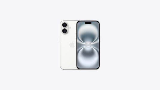APPLE IPHONE 16 128GB WH | WHITE | A18 CHIP | 6 CORE CPU | 5 CORE GPU | 16  CORE NEURAL ENGINE | 128GB STORAGE | 6.1" SUPER RETINA XDR OLED DISPLAY | iOS 18 | 12 MONTHS WARRANTY SMARTPHONES