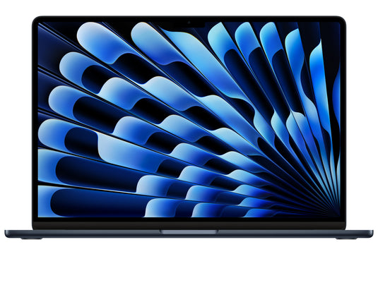 APPLE MRYU3PP/A MACBOOK AIR M3 15 MIDNIGHT | 8 CORE CPU | 10 CORE GPU | 16 CORE NEURAL ENGINE | 8GB UNIFIED MEMORY | 256GB SSD | 15.3" LIQUID RETINA DISPLAY | MACOS | 12 MONTHS WARRANTY LAPTOP