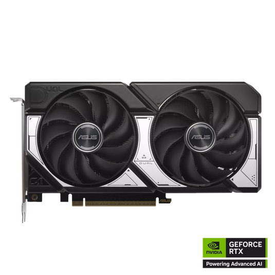 ASUS DUAL-RTX5060TI-O16G DUAL GEFORCE RTX 5060 TI 16GB GDDR7 OC EDITION | 759 TOPS | 128 BIT | 28GBPS | 2632 MHZ | 4608 CUDA CORES | PCIE 5.0 | 550W | 7680x4320 DIGITAL MAX RESOLUTION | 12 MONTHS WARRANTY GRAPHICS CARD
