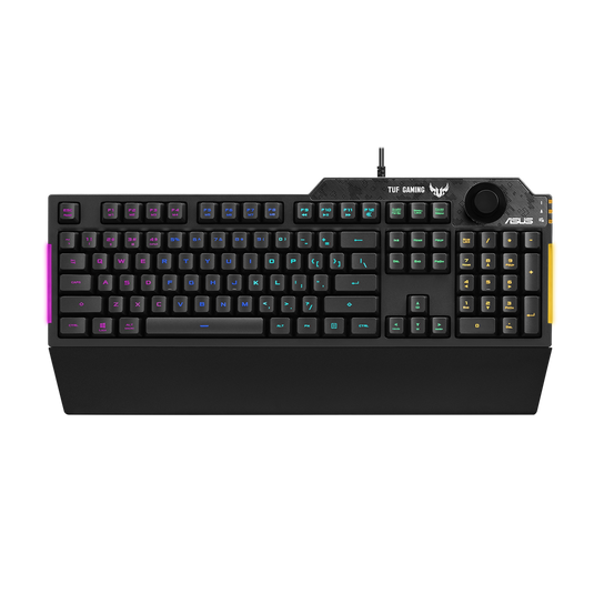 ASUS RA04 TUF GAMING K1 | RGB | SPILL RESISTANT | MEMBRANE | GAMING KEYBOARD | 6 MONTHS WARRANTY KEYBOARD