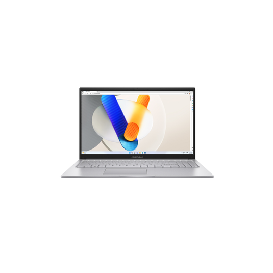 ASUS VIVOBOOK 15X X1504VA-BQ5536WSM | INTEL CORE 5 120U | 16GB DDR5 MEMORY | INTEL GRAPHICS | 512GB NVME SSD | 15.6" FULL HD IPS LEVEL DISPLAY | MS OFFICE 2024 HOME + 365 BASIC (1YR) | WINDOWS 11 OS | LAPTOPPC