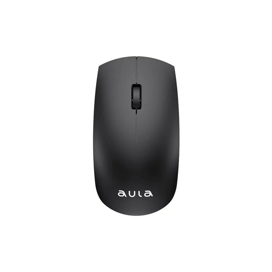 AULA AM201 | BLACK | 2.4GHZ WIRELESS | ERGONOMIC DESIGN | 1200 DPI | 3 KEYS | 10M WIRELESS DISTANCE | 1 MILLION KEYLIFE | 6 MONTHS WARRANTY MOUSE