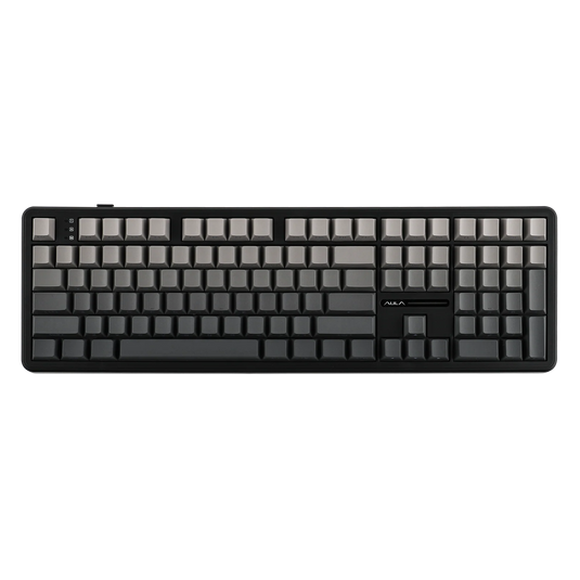 AULA F108 | 108 KEYS | FULL SIZE LAYOUT DESIGN | HOT-SWAPPABLE MECHANICAL KEYBOARD | TRI-MODE: 2.4GHZ WIRELESS / BLUETOOTH / WIRED | RGB BACKLIGHT | LEOBOG GRAY WOOD V3 LINEAR SWITCH | 6 MONTHS WARRANTY KEYBOARD