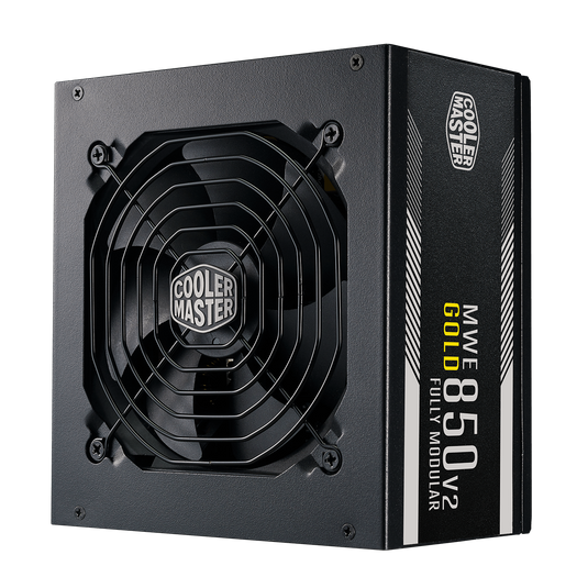COOLER MASTER MPE-8501-AFAAG-U2 | 850W | PCI-E 5.0 (16 PIN) | 80+ GOLD | FULLY MODULAR | ATX | BLACK 12 MONTHS WARRANTY POWER SUPPLY UNITS