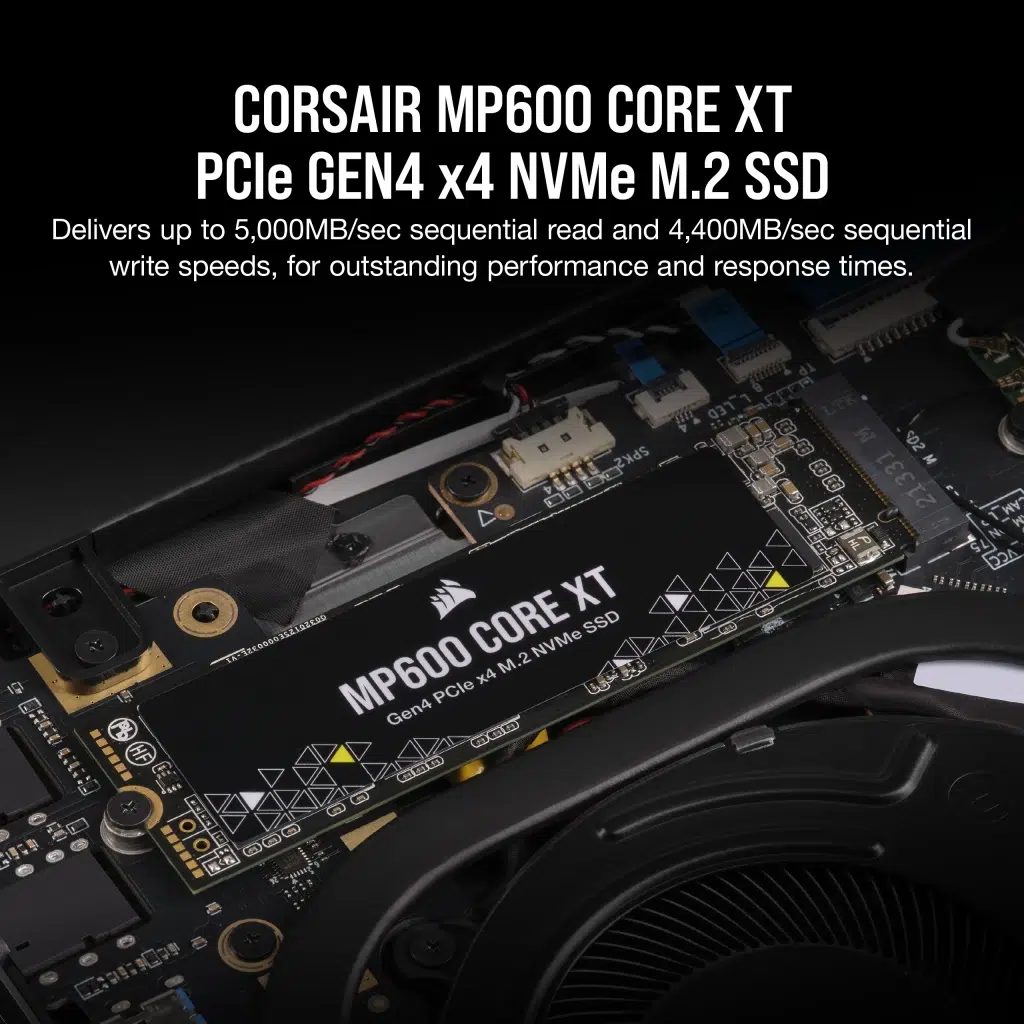 CORSAIR FORCE SERIES GEN 4 PCIE MP600 1TB NVME SSD-SOLID STATE DRIVE-Makotek Computers