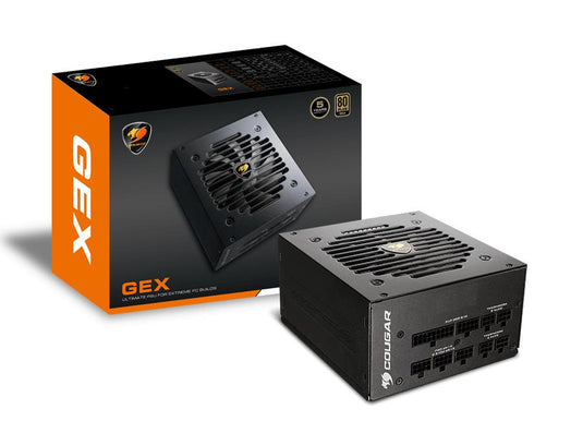 COUGAR GEX-650 80 PLUS GOLD CERTIFIED | 650W | FULLY MODULAR CABLE POWER SUPPLY-POWER SUPPLY UNITS-Makotek Computers