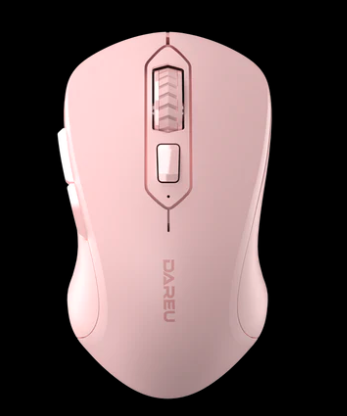 DAREU LM115G PINK 2.4G WIRELESS MOUSE | 6 MONTHS WARRANTY MOUSE