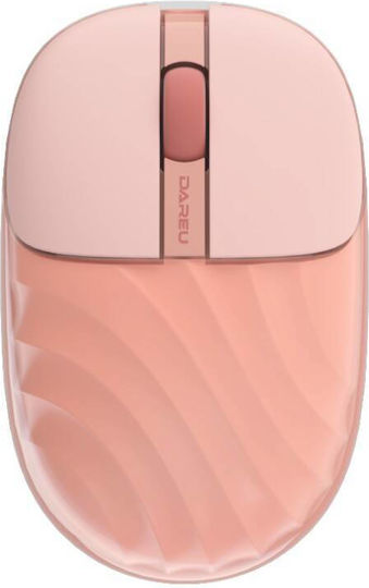 DAREU LM135D | DUAL MODE | 2.4G + BLUETOOTH | PINK | SILENT SWITCH | 1200 DPI | 3 MILLION CLICKS | 6 MONTHS WARRANTY MOUSE