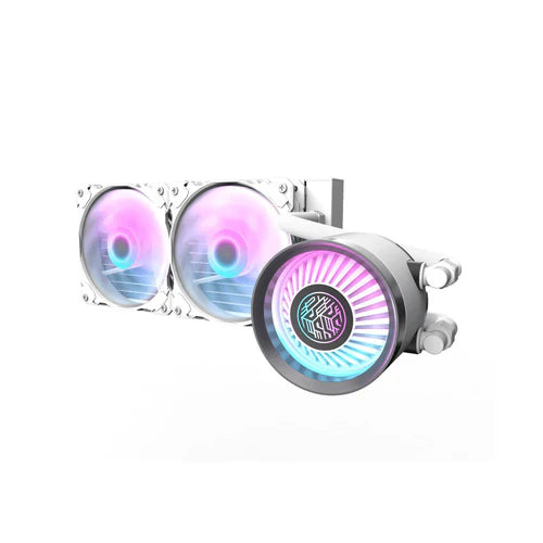 DARKFLASH DN240 | WHITE | INTEL | AM5 | AM4 |120 X 120 X 25MM | LIQUID COOLER