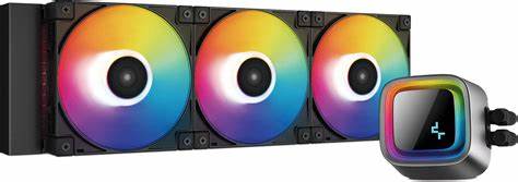 DEEP COOL LS720 360MM PREM LIQ & LOW NOISE CPU COOLER| ARGB PWM FAN & INFINITY MIRROR CAP DESIGN| INTEL: LGA2066/2011-v3/2011/1700/1200 /1151/1150/1155| AMD: AM5/AM4 | FLUID DYNAMIC BEARING 12 MONTHS WARRANTY LIQUID COOLER