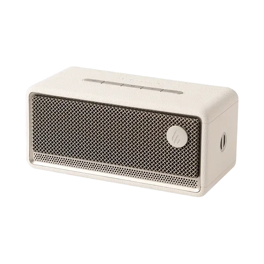 EDIFIER ES60 | IVORY | PORTABLE BLUETOOTH SPEAKER | 34W RMS | DUAL 0.75" TWEETERS + 53X93MM MID-BASS | PASSIVE BASS RADIATOR | BLUETOOTH 5.4 | USB-C AUDIO | 58HZ-20KHZ | UP TO 9HRS PLAYBACK | HANDS-FREE CALLING | 6 MONTHS WARRANTY SPEAKER