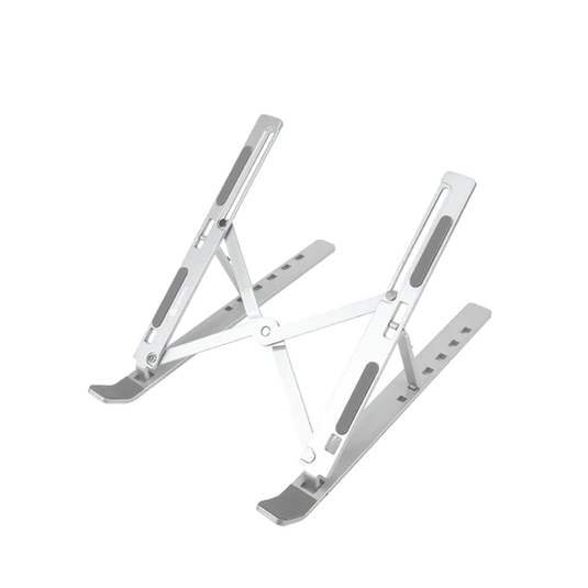 FANTECH NS11 |NOTEBOOK STAND | SUITABLE FOR LAPTOP | UP TO 15.6 INCHES | PORTABLE DESIGN | 6 LEVEL HEIGHT | ADJUSTABLE | ALUMINUM ALLOY | 6 MONTHS WARRANTY OTHERS