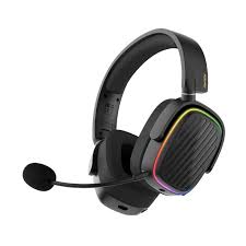 FANTECH WHG02 WIRELESS HEADSET| BLUETOOTH 2.4G WIRELESS RANGE| 41 HOURS OF BATTERY LIFE| BLACK| 6 MONTHS WARRANTY HEADSET