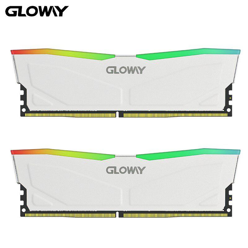 GLOWAY ABYSS DDR4 16GB (8GB*2) 3200MHZ WHITE RGB RAM-MEMORY-Makotek Computers