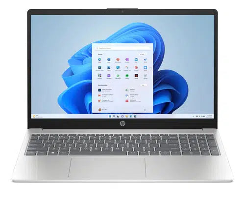 HP 15-FD0130TU (NATURAL SILVER) | 15.6” FHD (1920X1080) | I5-1335U | 8GB RAM | 512GB SSD | INTEL UHD GRAPHICS | WINDOWS 11 HOME | MS OFFICE HOME & STUDENT 2021 | HP 2Z8P4AA SLING BAG LAPTOP-LAPTOP-Makotek Computers