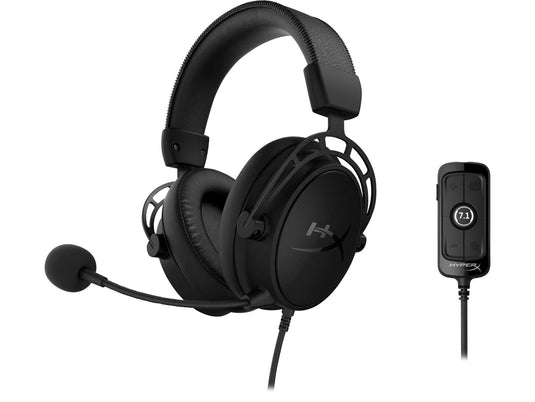 HP HYPERX CLOUD ALPHA S BLACK WIRED HEADSET-HEADSET-Makotek Computers