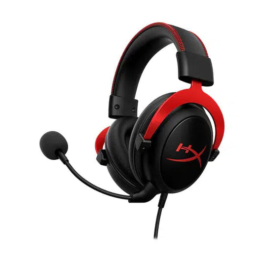 HP HYPERX CLOUD II - PRO GAMING (RED) HEADSET-HEADSET-Makotek Computers