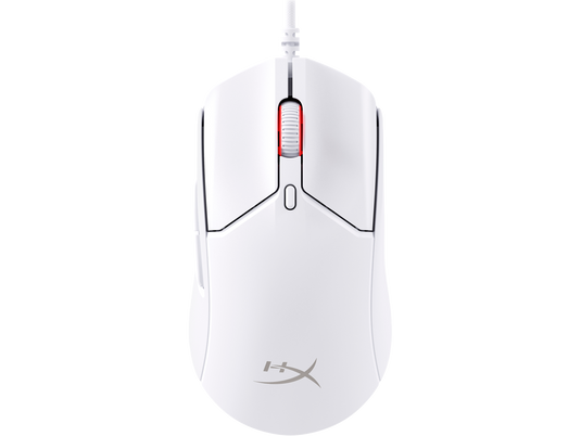 HP HYPERX HASTE2 PULSEFIRE | WHITE | WIRELESS GAMING | SYMMETRICAL| HYPERX 26K SENSOR | UP TO 26000 DPI DPI PRESETS: 400 / 800 / 1600 / 3200 DPI| BUTTONS: 6 LEFT / RIGHT| 12 MONTHS WARRANTY | MOUSE