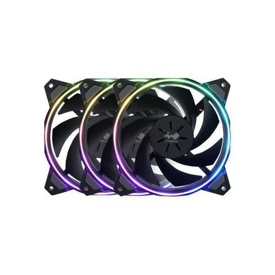 INWIN SIRIUS LOOP ASL120 3-PACK ARGB WITH CONTROLLER FANS-FANS-Makotek Computers