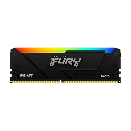 KINGSTON KF436C18BB2A/16 FURY BEAST BLACK 16GB DDR4 | 3600 MHZ | CL18-22-22 | 1.35V | UDIMM | 12 MONTHS WARRANTY MEMORY