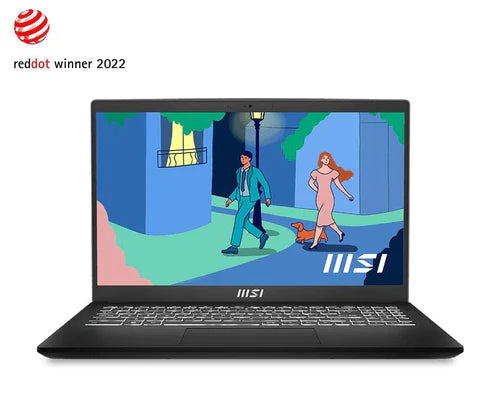 MSI MODERN 15 B12MO-696PH | INTEL CORE I7 1255U | INTEL IRIS XE GRAPHICS |16GB 3200MHZ DDR4 MEMORY | 512GB NVME SSD | 15.6" FULL HD DISPLAY | WINDOWS 11 OS | 12 MONTHS WARRANTY | LAPTOP