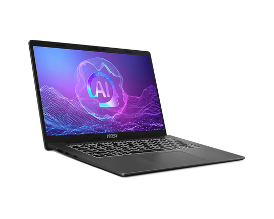 MSI MODERN A14 AI+ F3HMG-039PHNN | AMD RYZEN 5 330 | 8GB DDR5 MEMORY (UPTO 32GB) | AMD RADEON GRAPHICS | 512GB NVME SSD | 14" FHD IPS LEVEL DISPLAY | MS OFFICE 2024 HOME | WINDOWS 11 OS | 12 MONTHS WARRANTY LAPTOPPC