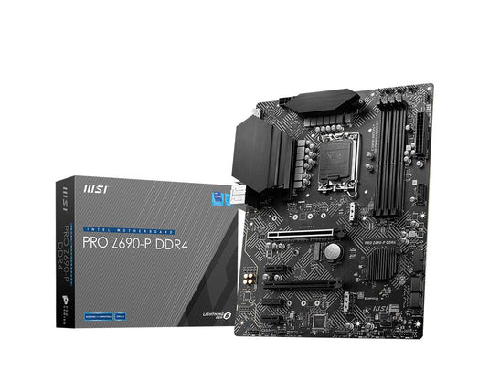 MSI PRO Z690-P DDR4 PROSERIES | 12TH GEN INTEL CORE | LGA 1700 SOCKET | DDR4 | PCIE 4 | ATX MOTHERBOARD-MOTHERBOARDS-Makotek Computers