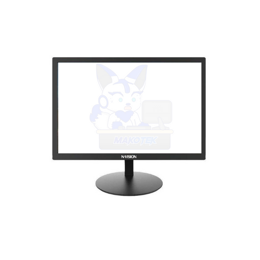NVISION N200V8 20" |1600*900 | TN | BACKLIGHT LED | 60HZ REFRESH RATE | 5MS | VGA*1, HDMI"1 |2 PIN AC CABLE 12 MONTHS WARRANTY MONITOR