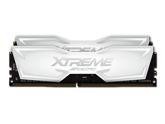 OCPC XT II 16GB WH MEMORY | 16GB (8GB X2 ) | DDR4 | 3200 MHZ | WITH HEATSINK | WHITE | 12 MONTHS WARRANTY MEMORY