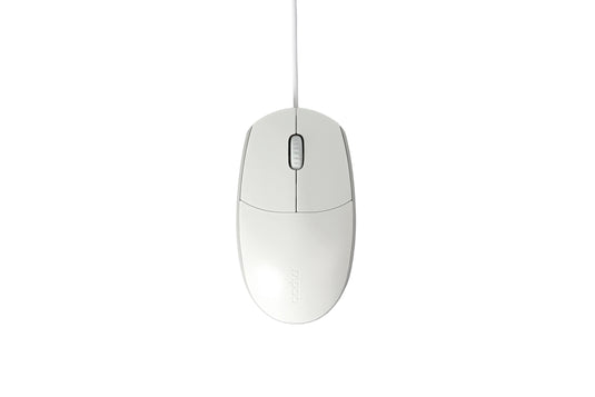 RAPOO N100 WIRED USB OPTICAL MOUSE DESKTOP MICE WHITE
