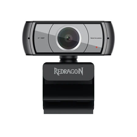 REDRAGON GW900-1 |1080P RESOLUTION | 30 FPS WITH AUTO FOCUS | CLIP ON STAND | AUTO CONTROL FOR SATURATION AND CONRAST ACUTANCE | WEBCAM