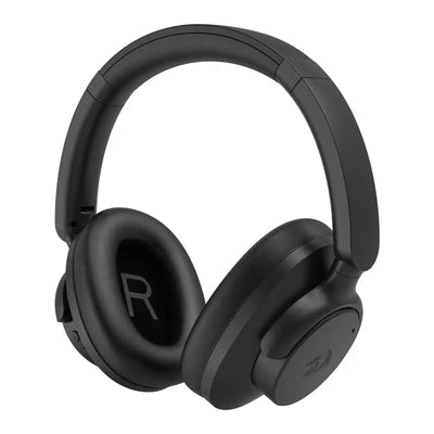 REDRAGON H610 | BLACK | VIBERCORE 600X | BLUETOOTH | AUX | UP TO 40H WORKING TIME | 3D SOUND EFFECY | 40M DRIVE UNIT SIZE | BUILT IN MICROPHONE | MICROPHONE ON EAR CUP FOR HANDS-FREE CALLS | 6 MONTHS WARRANTY HEADSET