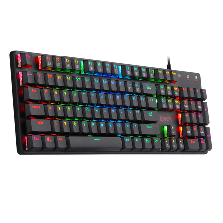 REDRAGON SHRAPNEL K589RGB-1 LOW PROFILE 104 KEYS BROWN SWITCH MECHANICAL KEYBOARD