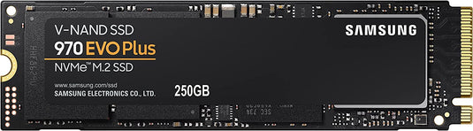 SAMSUNG EVO PLUS 970 250GB SSD NVME PCIE M.2-SOLID STATE DRIVE-Makotek Computers