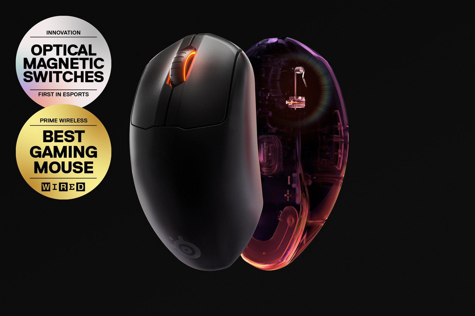 STEELSERIES 62593 PRIME WIRELESS GAMING MOUSE-MOUSE-Makotek Computers