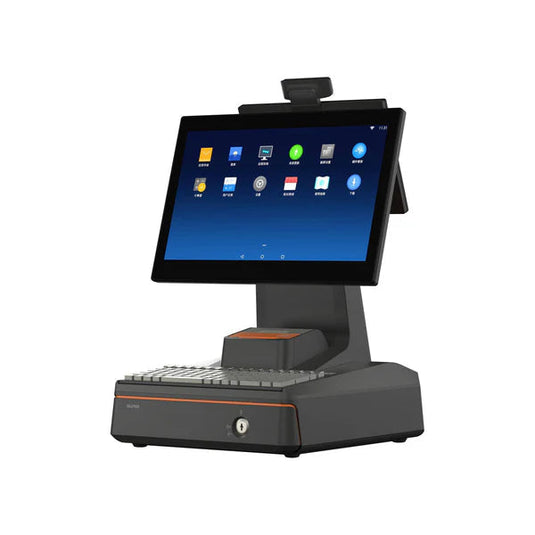 SUNMI D2S PLUS COMBO (P01210055) | CORTEX-A17 QUAD CORE (RK3288) | 2GB RAM + 16GB ROM | 15.6" FULL HD DISPLAY + 10.1" HD DISPLAY | ANDROID 7.1 SUNMI OS | BUILT IN THERMAL PRINTER | 89 KEY KEYBOARD | MINI CASH DRAWER | 12 MONTHS WARRANTY DESKTOP PC