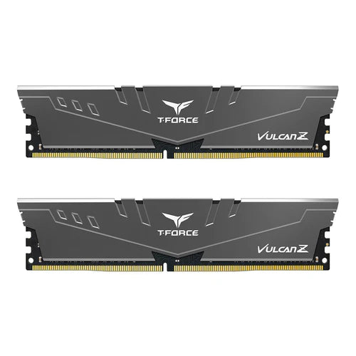 TEAMGROUP TLZGD416G3200HC16CDC01 | T-FORCE VULCAN Z DDR4 | GRAY | 16GB (2X8GB) | 3200 MHZ | 12 MONTHS WARRANTY MEMORY