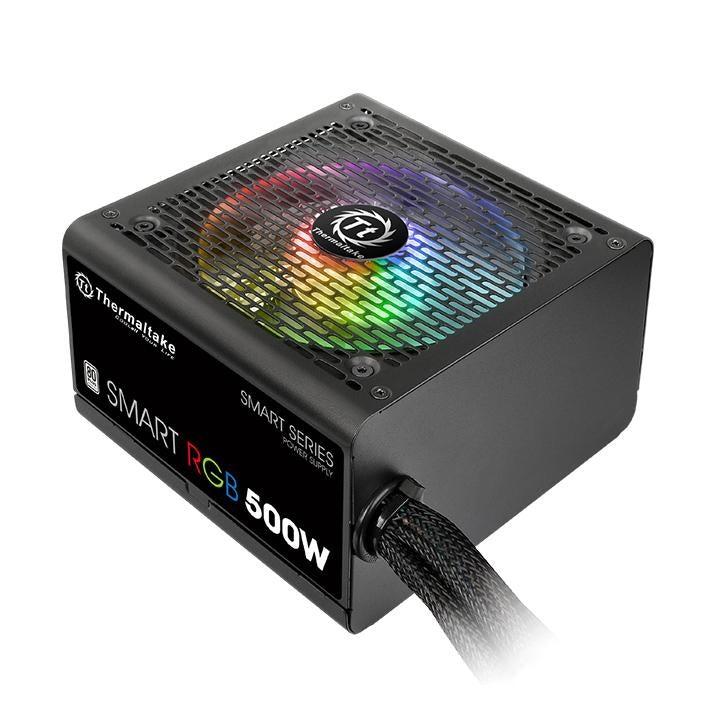 THERMALTAKE SMART RGB 500W 80PLUS® APFC NON-MODULAR POWER SUPPLY-POWER SUPPLY UNITS-Makotek Computers