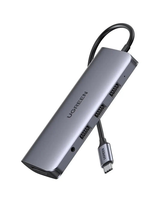 UGREEN (CM179/80133) 10-IN-1 USB-C HUB MULTIFUNCTIONAL ADAPTER-ADAPTER-Makotek Computers