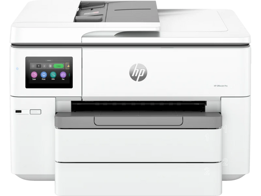 HP OFFICEJET PRO 9730 (537P5C) | WIDE FORMAT ALL-IN-ONE INKJET PRINTER | PRINT, SCAN, COPY | UP TO A3 | 22 PPM BLACK / 18 PPM COLOR | AUTO DUPLEX PRINTING | ADF | WIFI | ETHERNET | USB 2.0 | 4.3" COLOR TOUCHSCREEN | 12 MONTHS WARRANTY PRINTER