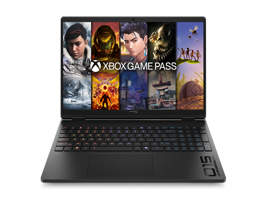 HP HYPERX OMEN 15-GB0057AX D6UY8PA | AMD RYZEN 5 240 | 16GB 5600MHZ DDR5 MEMORY | RTX 5050 8GB GDDR7 GRAPHICS CARD | 512GB NVME SSD | 15.3" FHD+ 165HZ IPS DISPLAY | MS OFFICE 2024 HOME + 365 BASIC (1YR) | WINDOWS 11 OS | 12 MONTHS WARRANTY LAPTOPPC