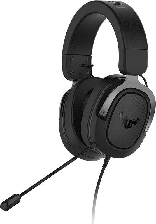 ASUS TUF GAMING H3 SILVER | PC | PS4 | XBOX ONE | NINTENDO SWITCH | 7.1 SURROUND SOUND | DEEP BASS | LIGHTWEIGHT DESIGN | FAST-COOLING EAR CUSHIONS | GAMING HEADSET-HEADSET-Makotek Computers