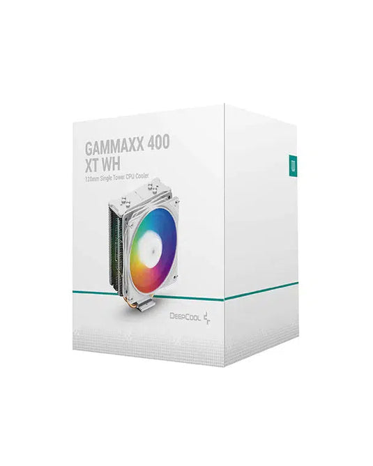 DEEPCOOL GAMMAXX 400 XT WHITE CPU AIR COOLER-CPU COOLER-Makotek Computers