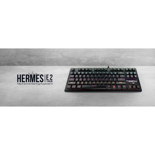 GAMDIAS HERMES E2 GAMING KEYBOARD-KEYBOARD-Makotek Computers