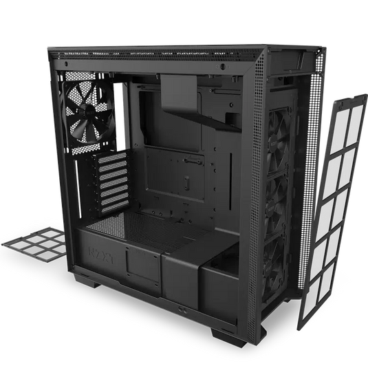 NZXT H710 CA-H710B-B1 BLACK MID TOWER TEMPERED GLASS CASE-PC CASE-Makotek Computers